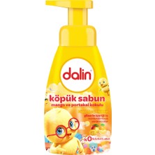 Dalin Mango ve Portakal Kokulu Köpük Sabun 200 ml Hipoalerjenik Özellikli Çocuklar İçin