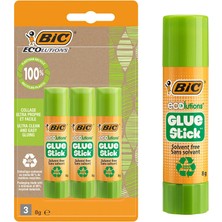 2 Adet Yapıştırıcı Bic Glue Stick 8 gr X3