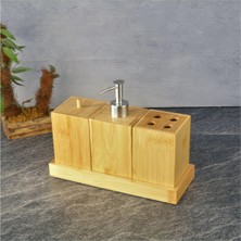 Tohana Bambu Banyo Seti 25X10X16 cm