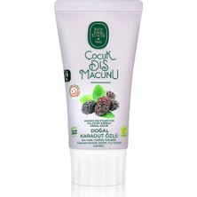 2 Adet  Eyüp Sabri Tuncer Doğal Karadut Özlü 2-6 Yaş Çocuk Diş Macunu 60 ml