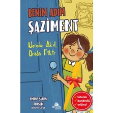 Alfa Kalem-Benim Adım Şaziment - Nerede Akıl, Orada Fikir (Emine Şahin Tursun)Çocuk Kronik Kitap Set
