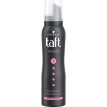 2 Adet  Taft Saç Köpüğü 150 ml No 5 Power