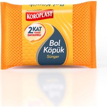 3 Adet  Koroplast Sünger Bol Köpük