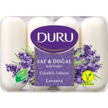 2 Adet Duru Güzellik Sabunu Saf&doğal 4X70 G Lavanta