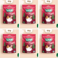 Humm Organik Vegan Zencefilli ve Tarçınlı Kurabiye - 55G*6 Adet