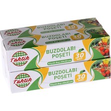 4 Adet   Taktik Buzdolabı Poşeti Küçük Boy 20*30 cm 4 Lü