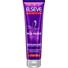 Elseve Saç Maskesi Mor Turunculaşma Karşıtı 150 ml