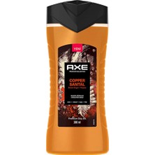 Axe Copper Santal 300 ml Duş Jeli 3in1 Ferahlatıcı Etkisi ile Erkekler İçin Özel Koku