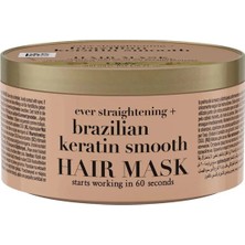 2 Adet Ogx Brezilian Keratin Therapy Saç Maskesi 300 ml
