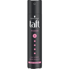 3 Adet  Taft Saç Spreyi No 5 Power Kaşmir Dokunuşu 250 ml