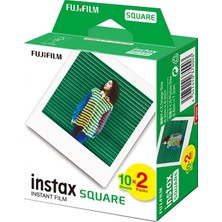 2 Adet Instax Kare-Square Makineler Ile Uyumlu 20'li Film