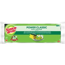Scotch Brite Yeşil Klasik Sünger Tırnak Koruyuculu 8'li