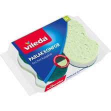 3 Adet Vileda Sünger Parlak 2'li Oluklu