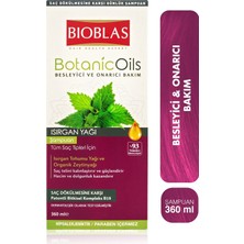 2 Adet  Bioblas Şampuan Botanic Oils 360 ml Isırgan Yağı