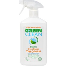 2 Adet  Green Clean Bitkisel Çok Amaçlı Yağ Çözücü 500 ml
