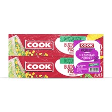 2 Adet  Cook Buzdolabı Poşeti (3+1) Küçük 160'LI