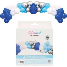 2 Adet Balonevi Erkek Balon Dekorasyon Seti 70'li
