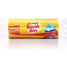 Koroplast Çöp Torbası Güçlü Büyük Boy 10'lu