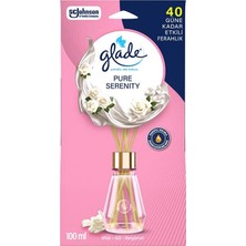4 Adet   Glade Çubuklu Oda Kokusu Pure Serenity Misk Gül Bergamot