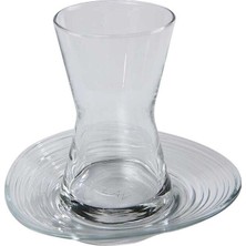 4 Adet   Lav Derin Çay Seti 6'lı