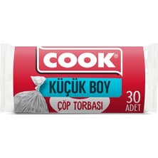 3 Adet Cook Çöp Torbası Küçük Boy 30'lu