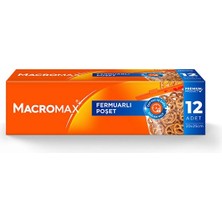Macromax Buzdolabı Poşeti Fermuarlı 12 Li