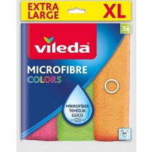 4 Adet Vileda Mikrofiber Temizlik Bezi 3'lü Style