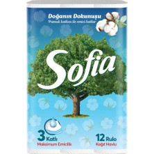 4 Adet   Sofia Kağıt Havlu 12'li Mutfak