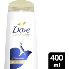 4 Adet   Dove Yoğun Onarıcı Şampuan 400 ml