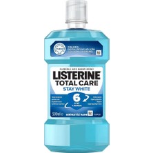 4 Adet   Listerine Ağız Suyu Stay White 500 ml