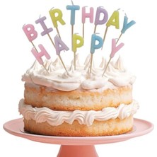 3 Adet Orca Mum Happy Birthday Makaron