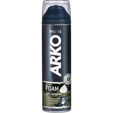 3 Adet  Arko Tıraş Köpüğü 200 ml Anti Irritation