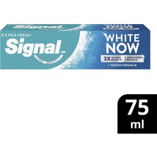 3 Adet  Sıgnal Diş Macunu White Now Extra Fresh 75 ml