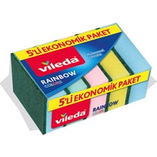 4 Adet Vileda Sünger Rainbow 5'li