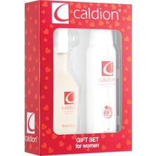 4 Adet Caldion Set Kadın 100 ml Edt + Deodorant