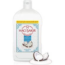 3 Adet  Hacı Şakir Sıvı Sabun Hindistan Cevizi Sütü 1500 ml