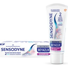 Sensodyne Klinik Beyazlık Diş Lekelerine Karşı Diş Macunu 75 ml