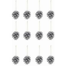 Mistique Home Çam Kozalağı Süsü 4 cm 12'li
