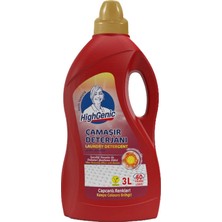 4 Adet Highgenic Sıvı Çamaşır Deterjanı Renkliler 3000 ml