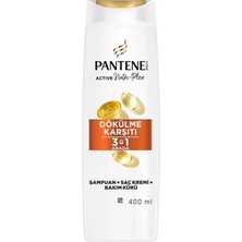 4 Adet   Pantene 400 ml Saç Dökülme Karşıtı 3+1