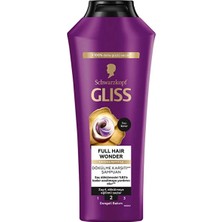 Gliss 4 Adet   Glıss Şampuan 400 ml Full Hair Wonder