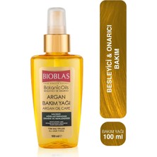 3 Adet  Bioblas Saç Bakım Yağı Botanic Oils 100 ml Argan