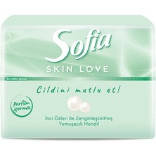 3 Adet  Sofia Skın Love Mini Mendil 75'li
