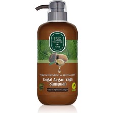 Eyüp Sabri Tuncer Argan Yağlı Şampuan 600 ml Onarıcı Etki ile Vegan Formül Kuru ve Yıpranmış Saçlar İçin