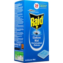 3 Adet  Raid Elektromat Tablet 20 Adet