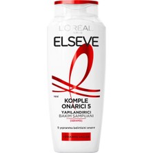 3 Adet Elseve Şampuan 300 ml Komple Onarıcı 5 Yapılandırıcı Bakım