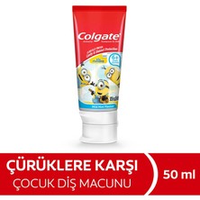 4 Adet   Colgate Çocuk Diş Macunu Minions 50 ml