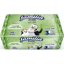3 Adet Familia Plus Natural Çek Al Mendil 150'LI