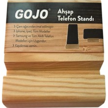Pariles 3 Adet  Gojo Ahşap Telefon Standı
