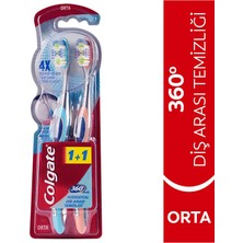 Colgate Diş Fırçası 360 Diş Arası Temizliği 1+1